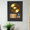 The Beatles Abbey Road Gold Record Framed Wall Art Rock Memorabilia