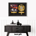 DIO – Framed Gold Plated Record Vinyl  – Copy Signed – Premium Wall Art