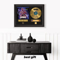 Avengers Endgame – Framed Gold Plated Record Vinyl  – Copy Signed – Premium Wall