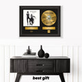 Fletwood MAC – Framed Gold Plated Record Vinyl  – Copy Signed – Premium Wall Art