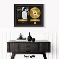 Nino Rota – Framed Gold Plated Record Vinyl  – Copy Signed – Premium Wall Art