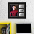 Spider Man - Tom Holland - Framed Movie Character Print with Copy Signed