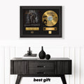 Game Of Thrones – Framed Gold Plated Record Vinyl  – Copy Signed