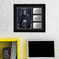 Kylo Ren - Adam Driver  - Framed Movie Character Print with Copy Signed