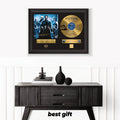 The Matrix – Framed Gold Plated Record Vinyl  – Copy Signed – Premium Wall Art