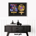 Rambo First Blood – Framed Gold Plated Record Vinyl  – Copy Signed – Wall Art