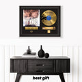 Titanic – Framed Gold Plated Record Vinyl  – Copy Signed – Premium Wall Art