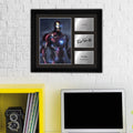Iron Man - Framed Movie Character Print with Copy Signed