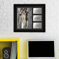 Leia Organa - Carrie Fisher  - Framed Movie Character Print with Copy Signed