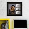 Chewbacca - Peter Mayhew  - Framed Movie Character Print with Copy Signed