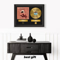 Robert Johnson – Framed Gold Plated Record Vinyl  – Copy Signed – Wall Art