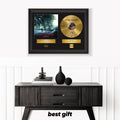 Hans Zimmer – Framed Gold Plated Record Vinyl  – Copy Signed – Premium Wall Art