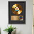 The Police Synchronicity Gold Record Framed Wall Art Rock Memorabilia