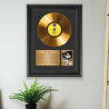 Madonna Like a Virgin Gold Record Framed Wall Art Pop Memorabilia