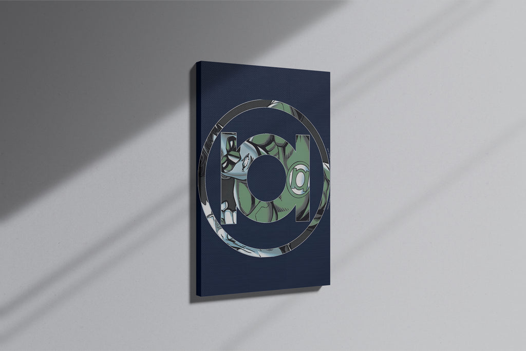GeekCultcha DC Comics Green Lantern Premium Canvas Print