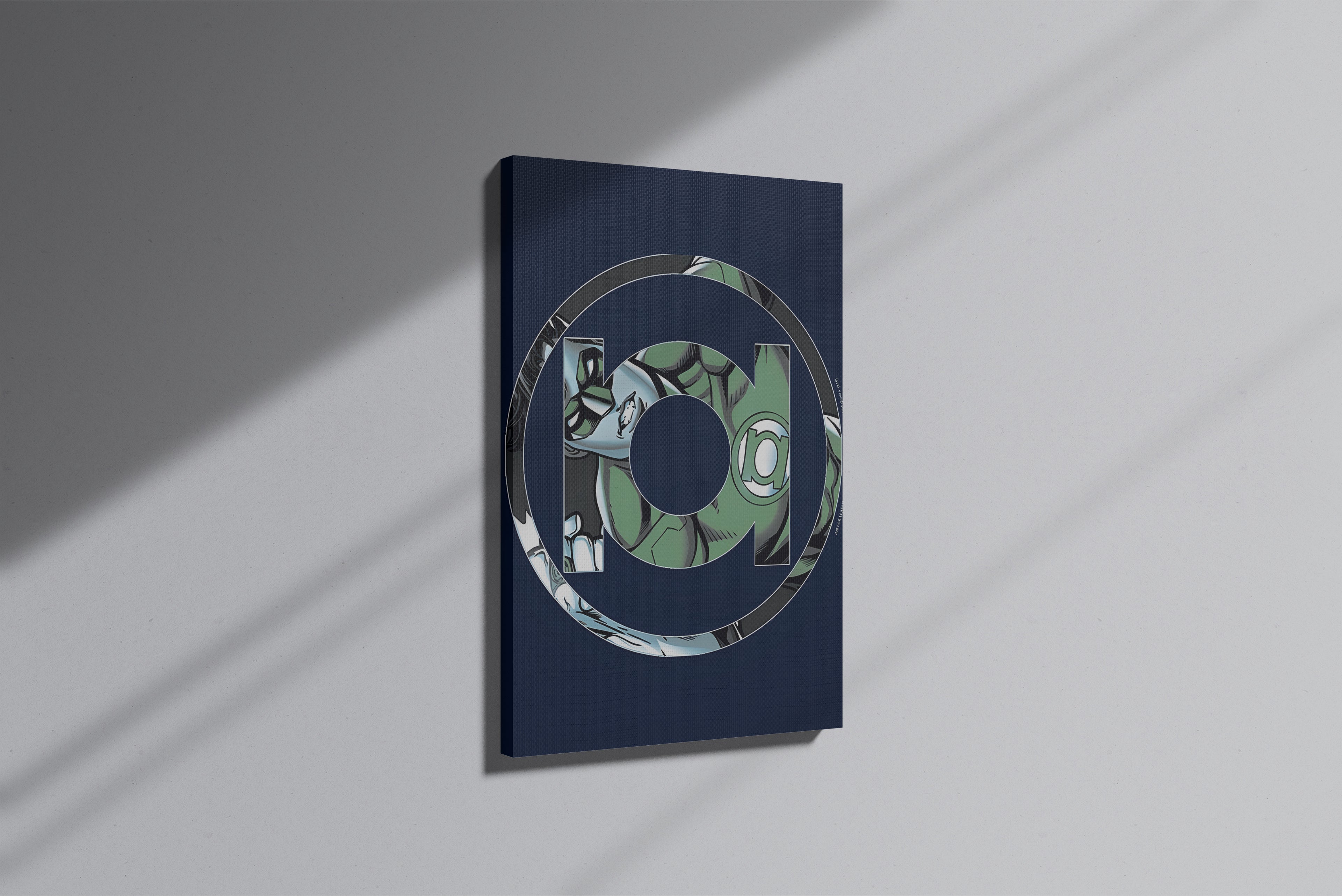 GeekCultcha DC Comics Green Lantern Premium Canvas Print