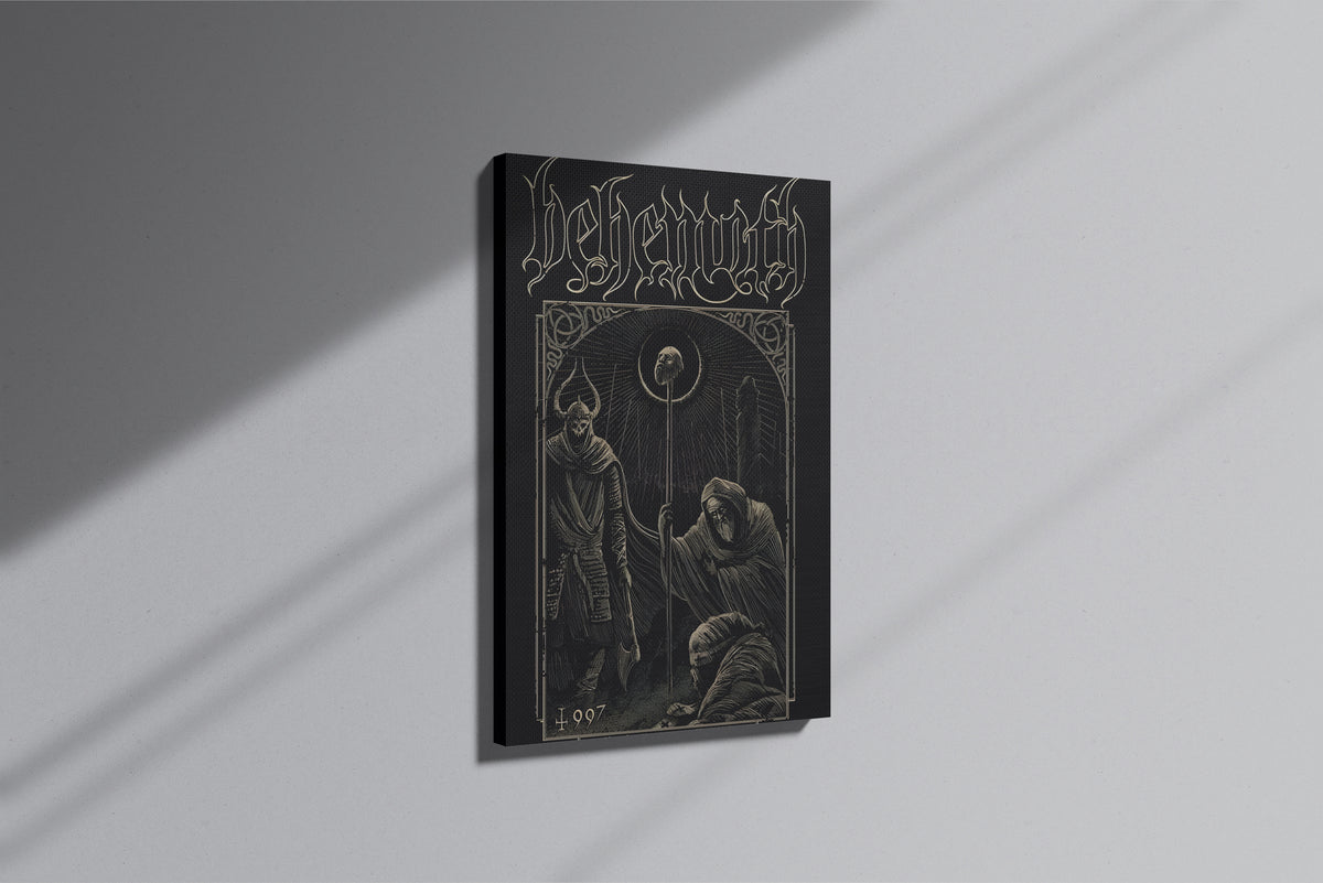 GeekCultcha Behemoth Dark Art Premium Canvas Painting