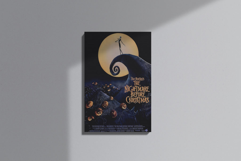 GeekCultcha Tim Burton's The Nightmare Before Christmas Canvas Print