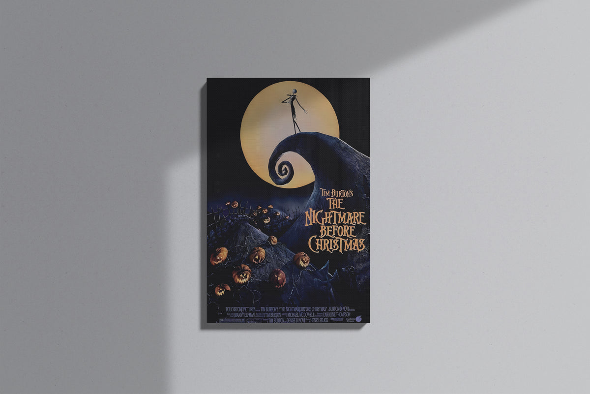 GeekCultcha Tim Burton's The Nightmare Before Christmas Canvas Print