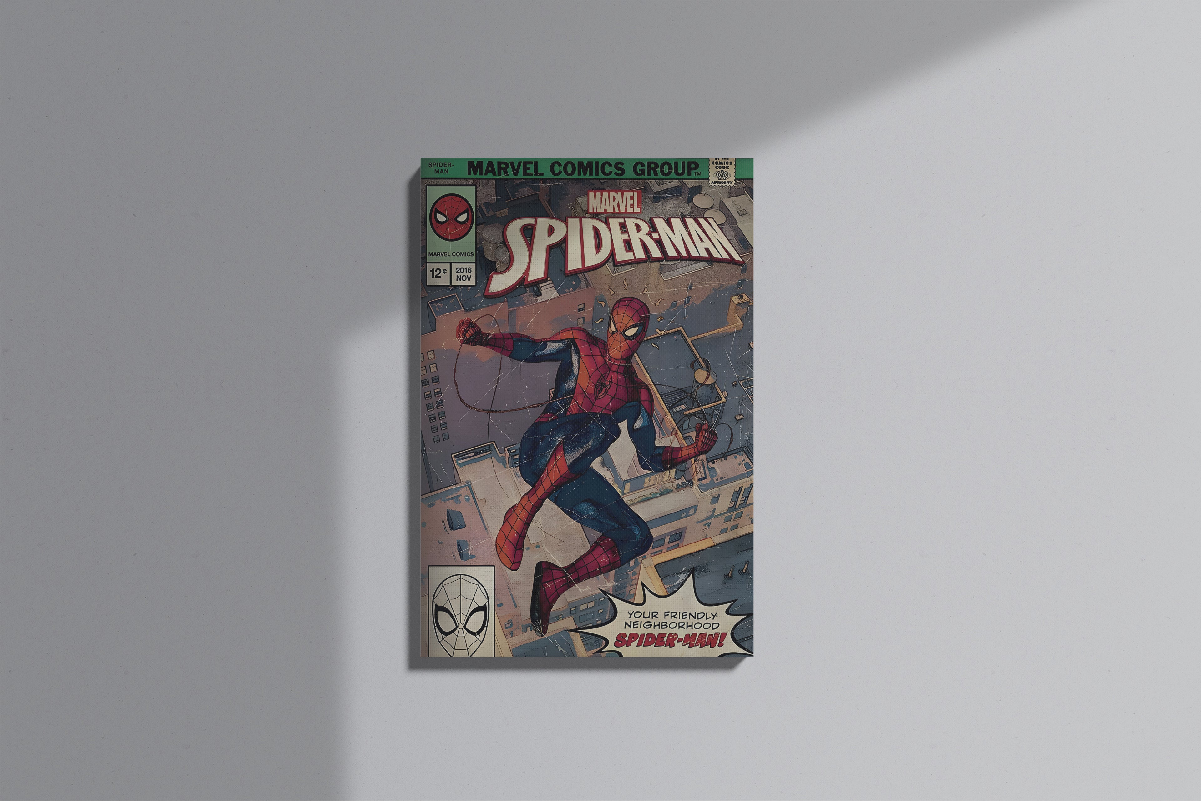 GeekCultcha Marvel Spider-Man Premium Canvas Print
