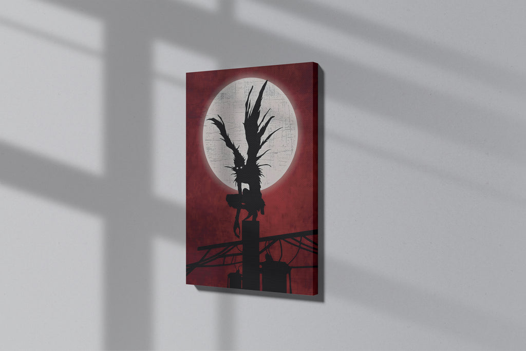 GeekCultcha Death Note Ryuk Premium Canvas Print