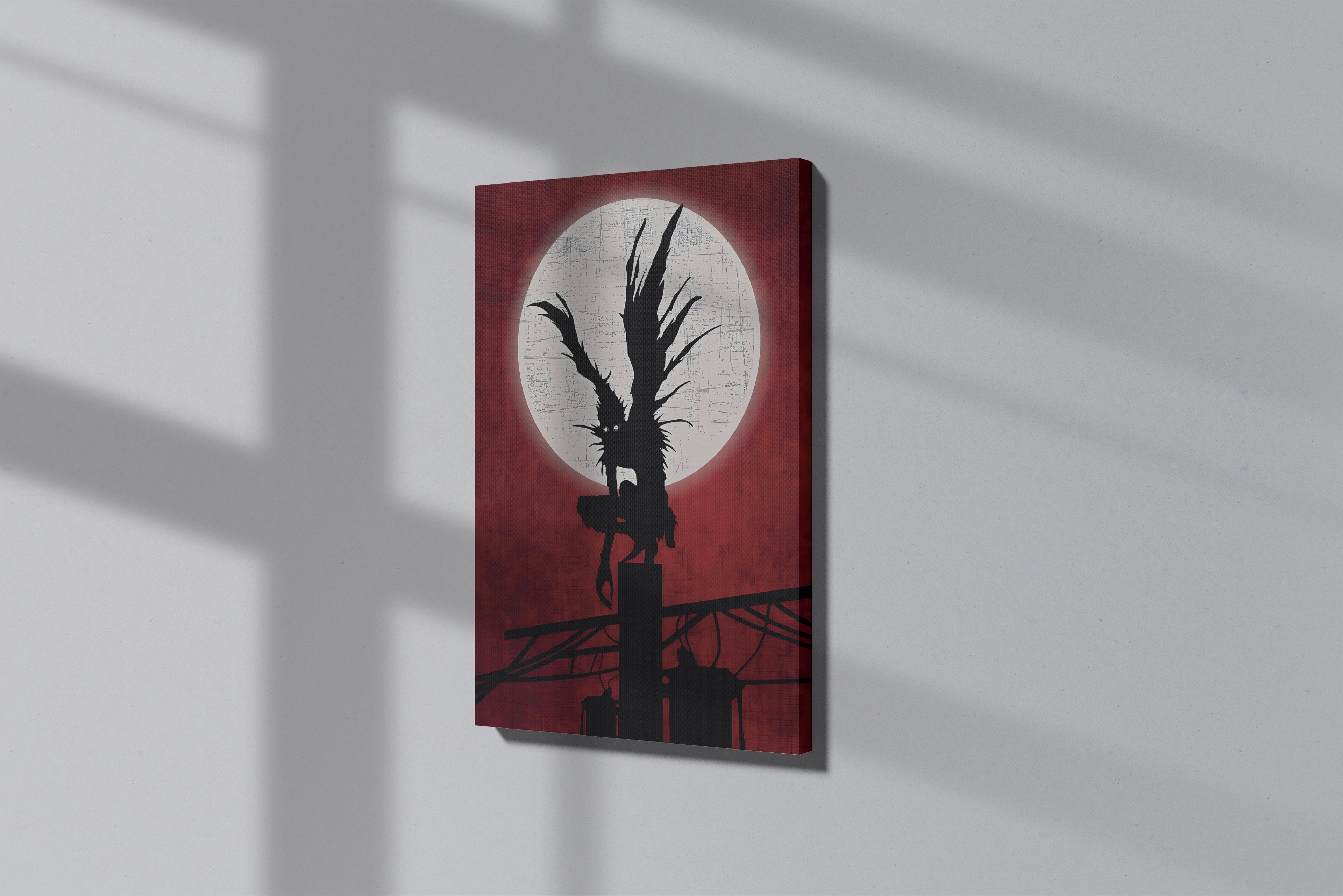 GeekCultcha Death Note Ryuk Premium Canvas Print