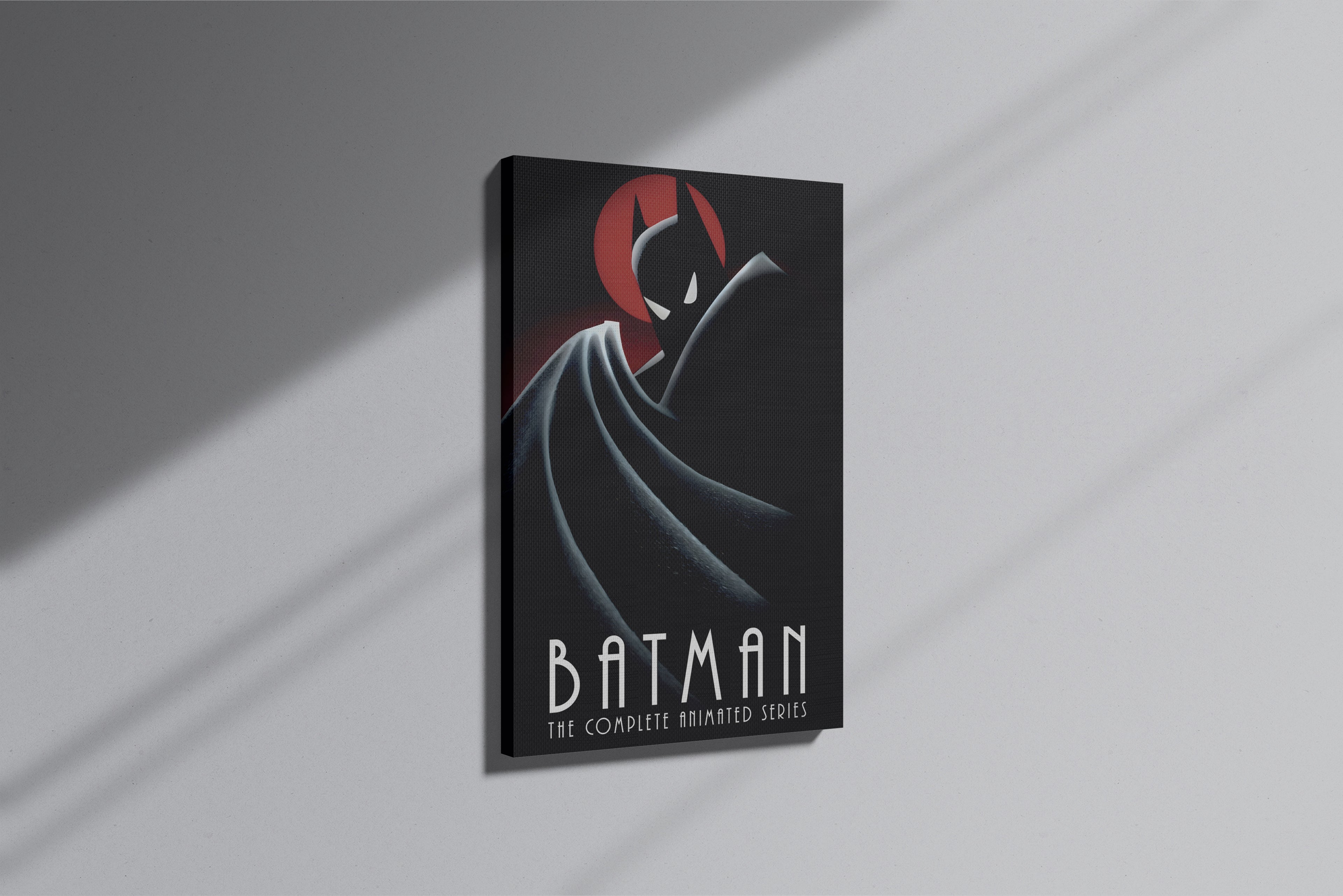 GeekCultcha Batman The Animated Series Premium Canvas Print