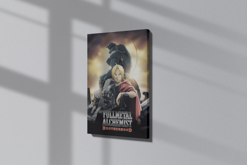GeekCultcha Fullmetal Alchemist Brotherhood Premium Canvas Print