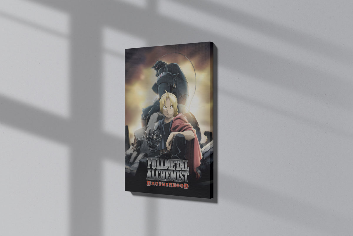 GeekCultcha Fullmetal Alchemist Brotherhood Premium Canvas Print