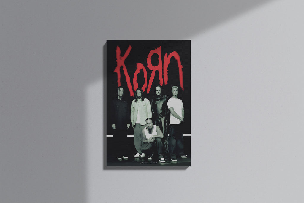GeekCultcha Korn Group Premium Canvas Print