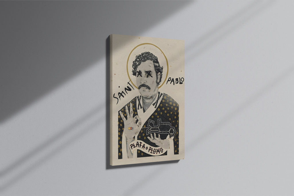 GeekCultcha Saint Pablo Canvas Painting Contemporary Art