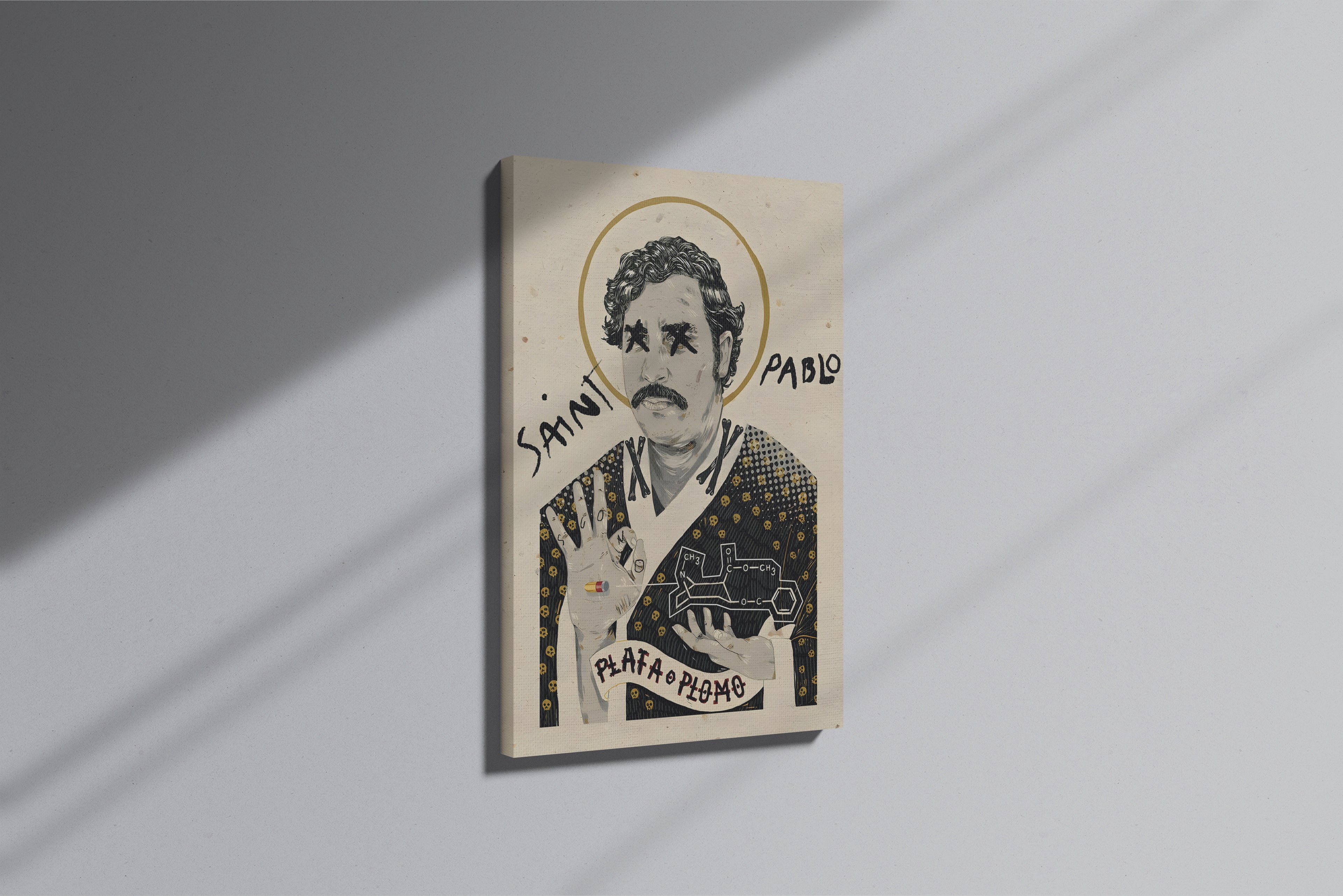 GeekCultcha Saint Pablo Canvas Painting Contemporary Art