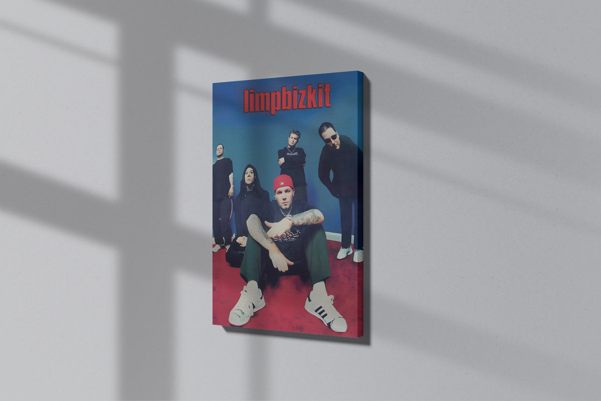 GeekCultcha Limp Bizkit Music Group Premium Canvas Painting