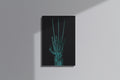 GeekCultcha Marvel Wolverine X-ray Themed Premium Canvas Painting