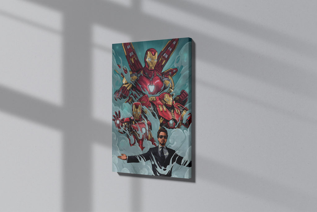 GeekCultcha Marvel Iron Man Premium Canvas Print