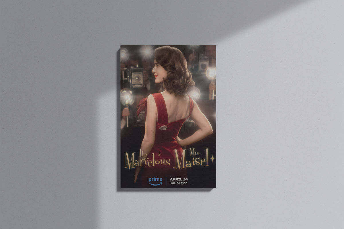 GeekCultcha The Marvelous Mrs. Maisel Premium Canvas Print