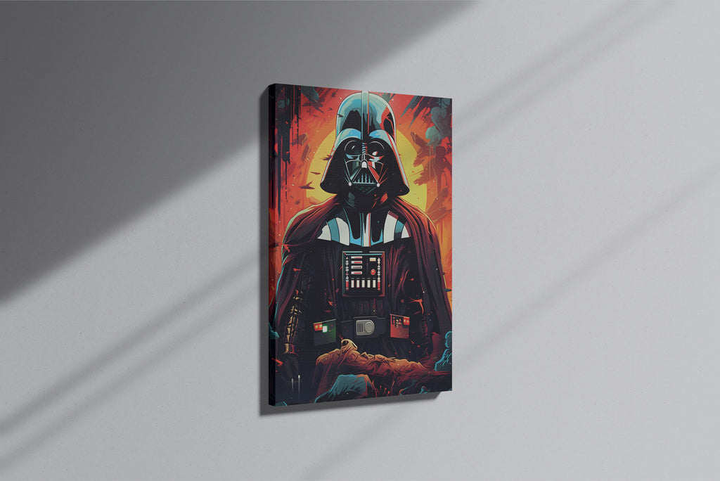 GeekCultcha Star Wars Darth Vader Premium Canvas Print