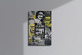 GeekCultcha The Clash & Sex Pistols Retro Collage Premium Canvas Print
