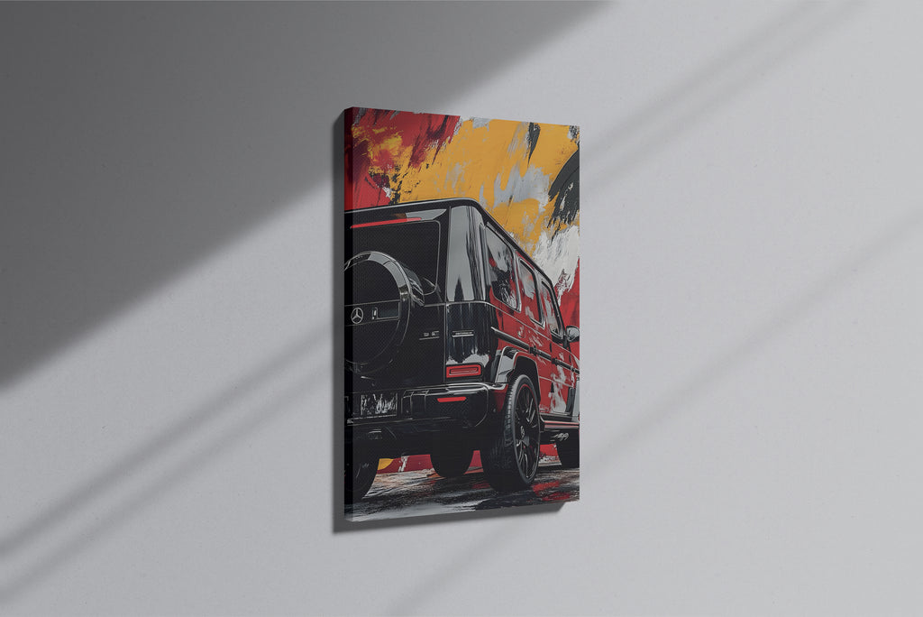 GeekCultcha Mercedes-Benz G-Class Modern Premium Canvas Print