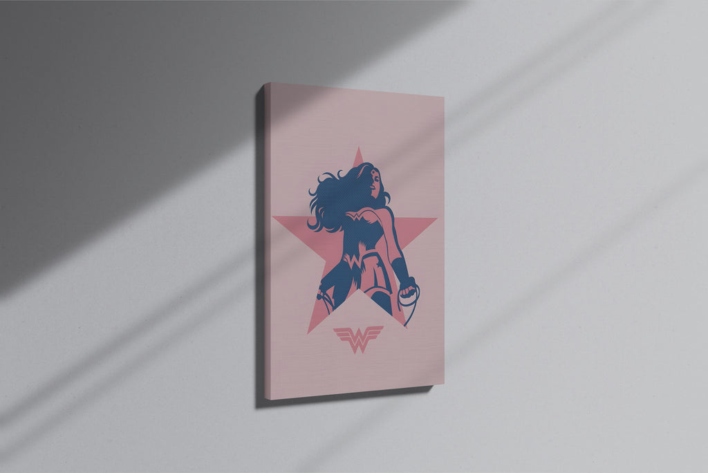 GeekCultcha DC Comics Wonder Woman Premium Canvas Print