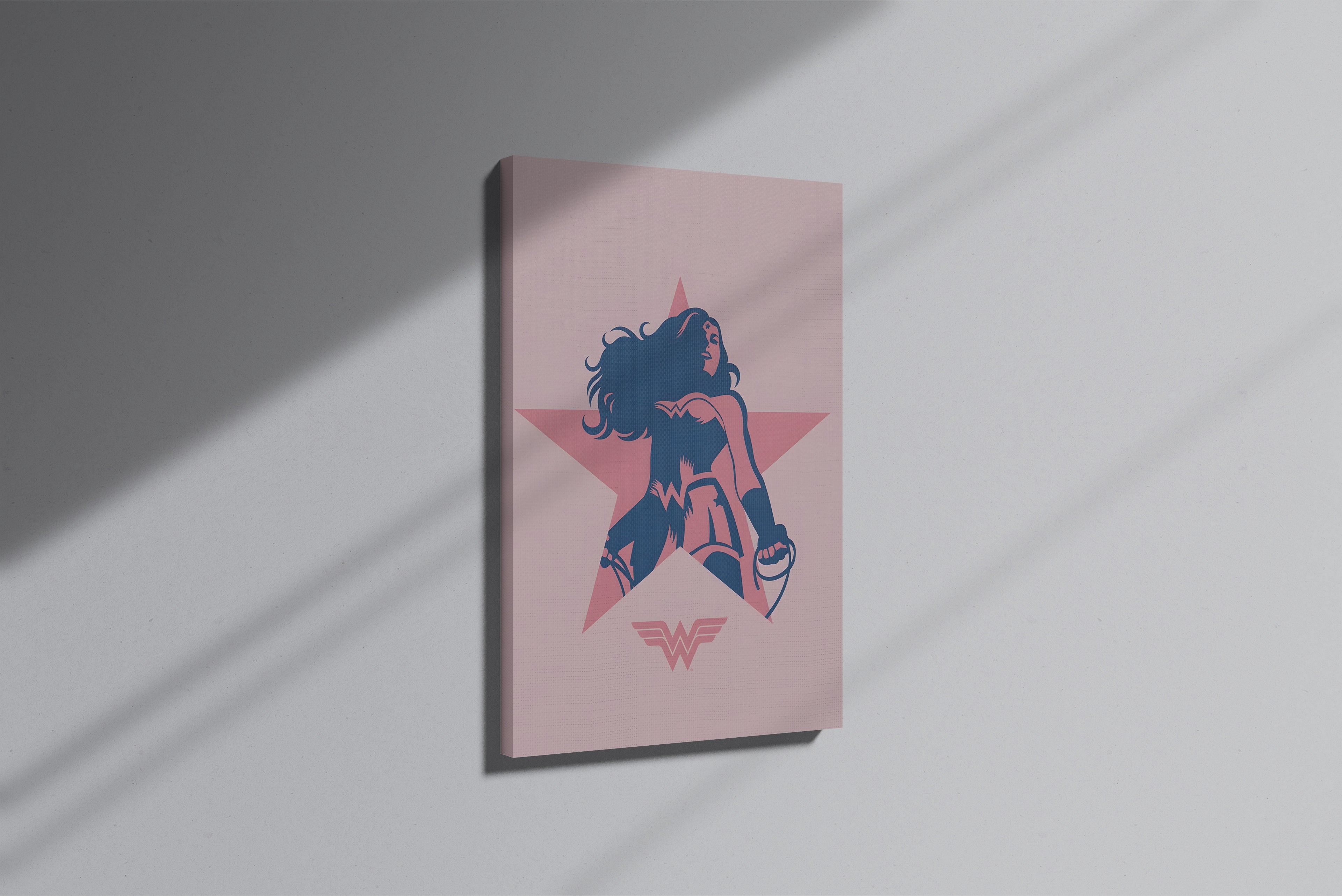 GeekCultcha DC Comics Wonder Woman Premium Canvas Print