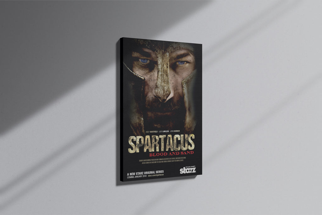 GeekCultcha Spartacus Blood and Sand Premium Canvas Print