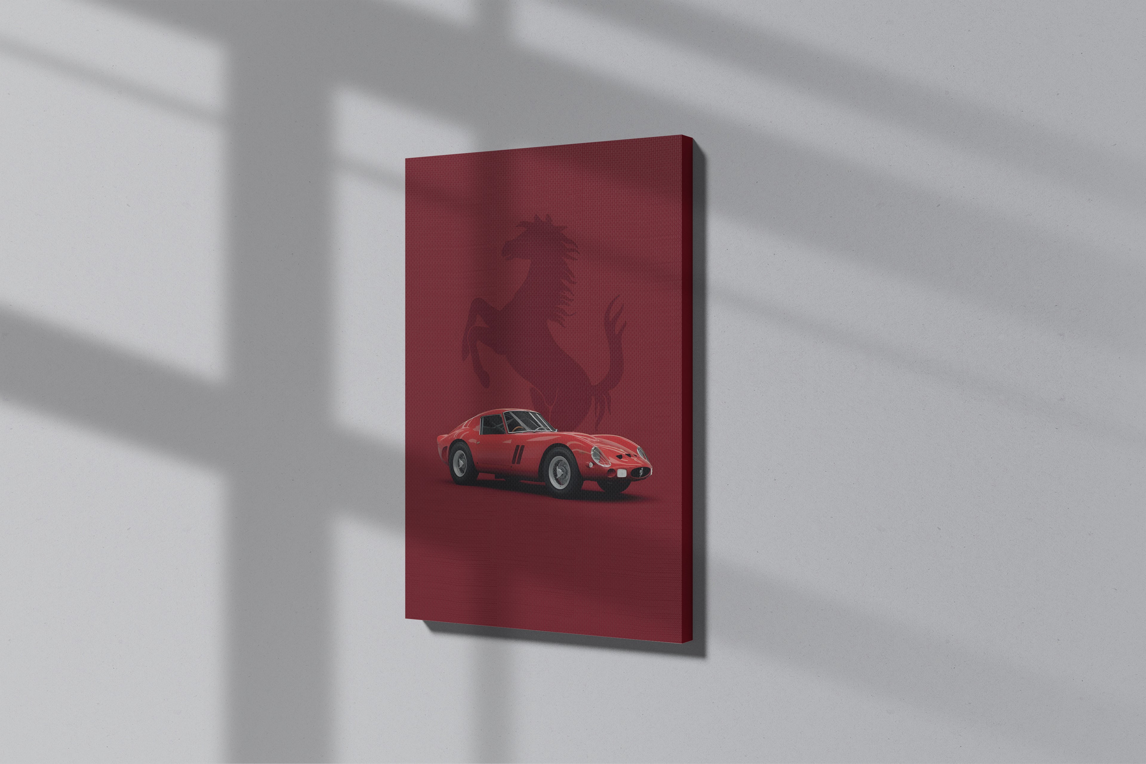 GeekCultcha Ferrari 250 GTO Premium Canvas Print