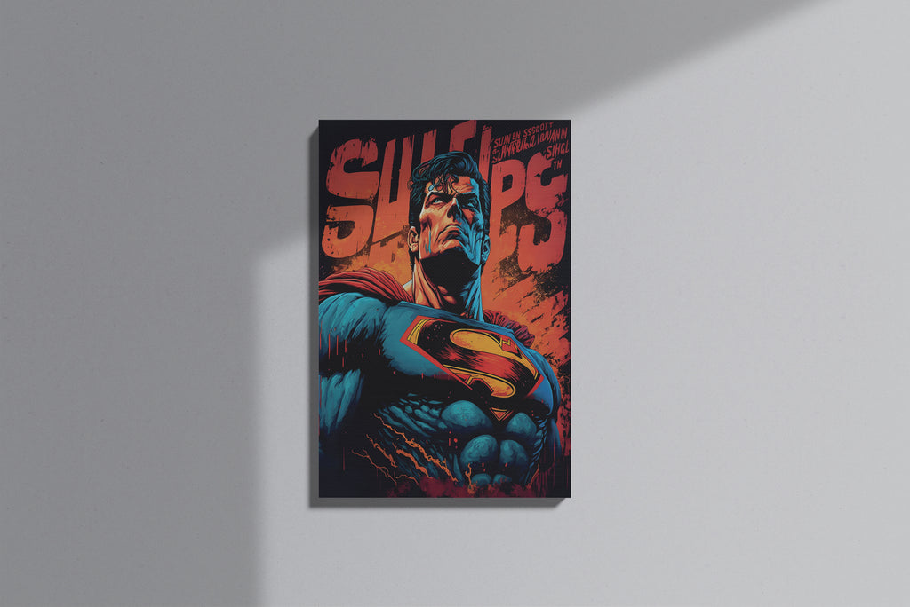 GeekCultcha DC Comics Superman Premium Canvas Print