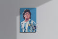 GeekCultcha Football Legend Maradona Premium Canvas Painting