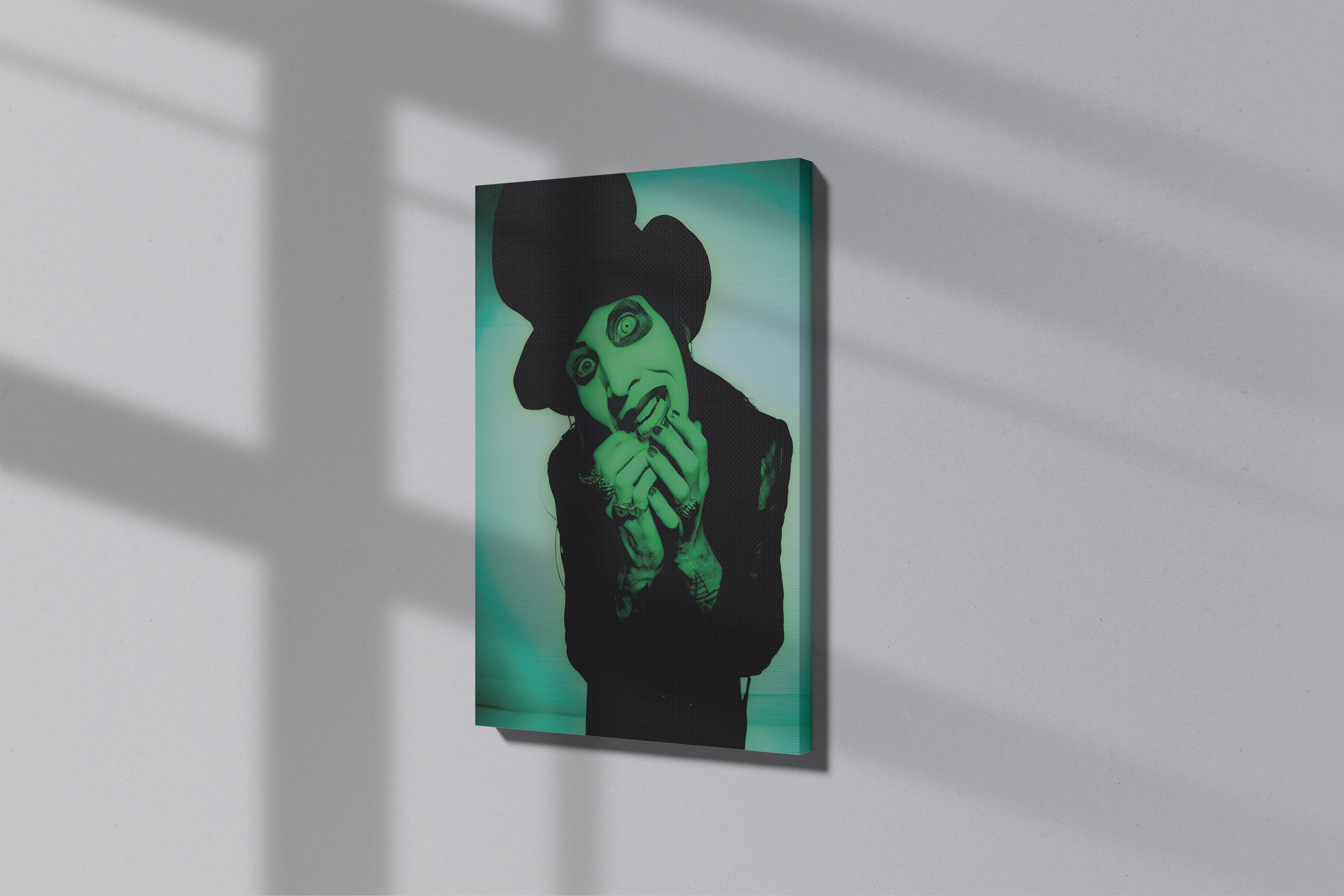 GeekCultcha Horror Themed Gothic Premium Canvas Painting