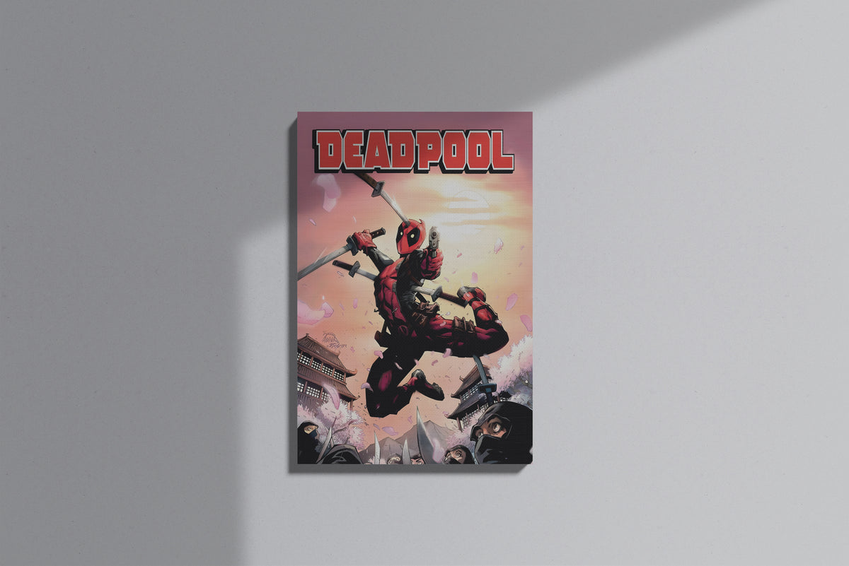 GeekCultcha Marvel Deadpool Premium Canvas Print