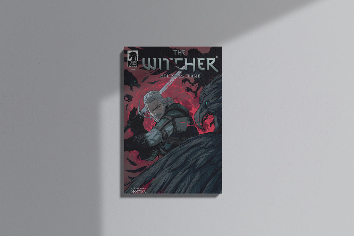GeekCultcha The Witcher Geralt Premium Canvas Print