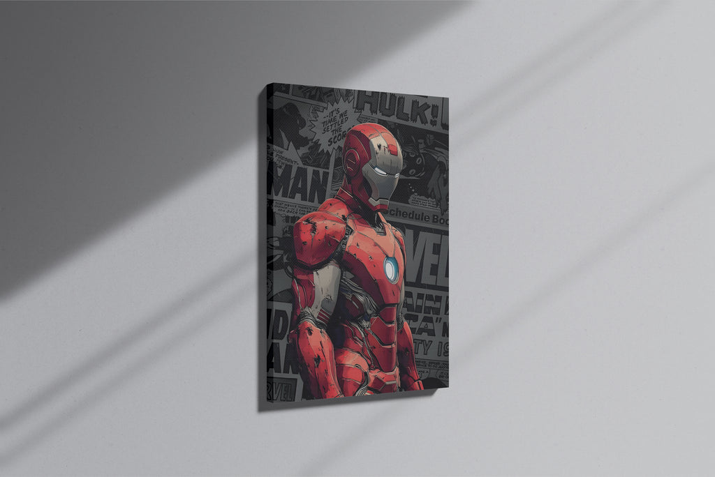 GeekCultcha Marvel Iron Man Premium Canvas Print