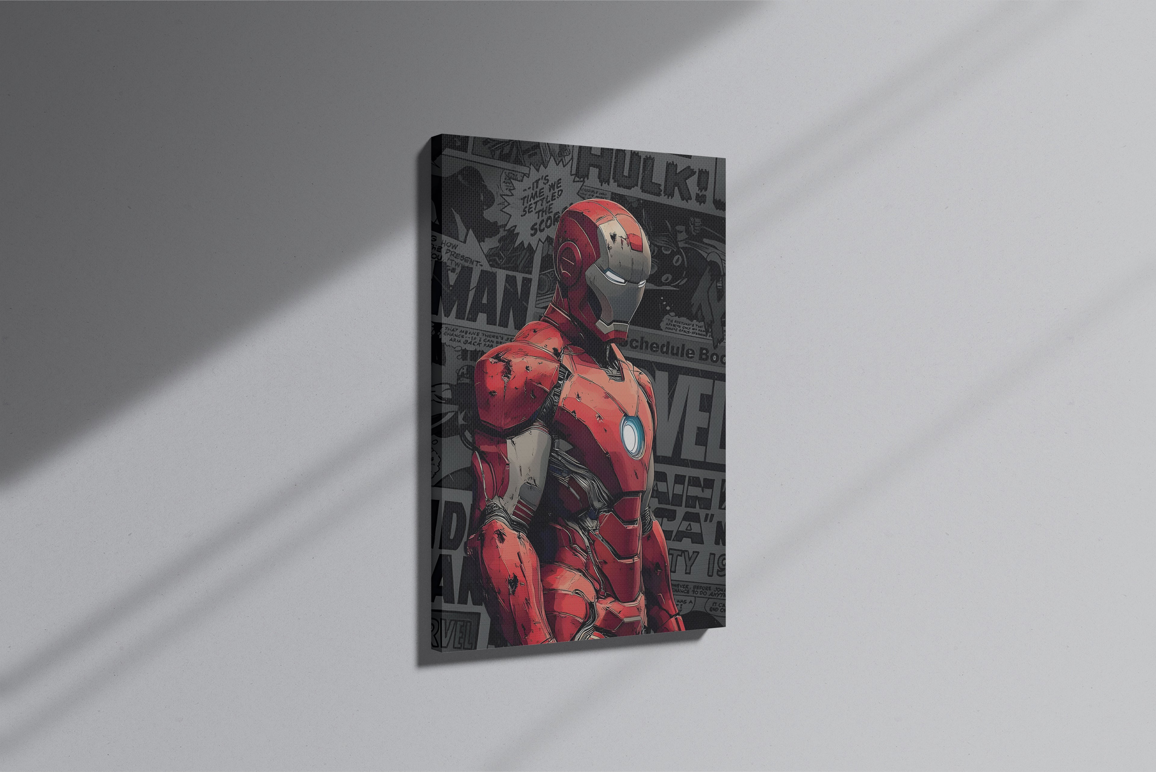 GeekCultcha Marvel Iron Man Premium Canvas Print